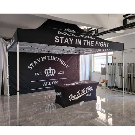 Sunshine Large Size Gazebo 3x6m 10x20ft Pop up Canopy Tent Custom logo for Outdoor Racing SUV Car Advertisement Supply