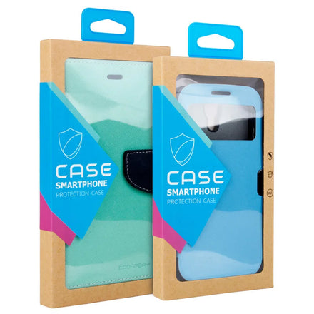 Recyclable Folders Phone Case Box with Matt Lamination Custom Printing for Smart Electronics