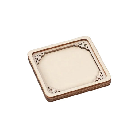 Tailai Wooden Customized Art Deco Hanging Fridge Magnet with Eco-friendly Design Laser Cut Details Vacation Souvenir