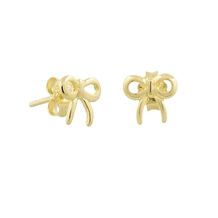 Fine Kids Jewelry High Quality 925 Silver Earrings Plain Flower Fancy Fashion Stud Earring Gold Plated Earrings for Women