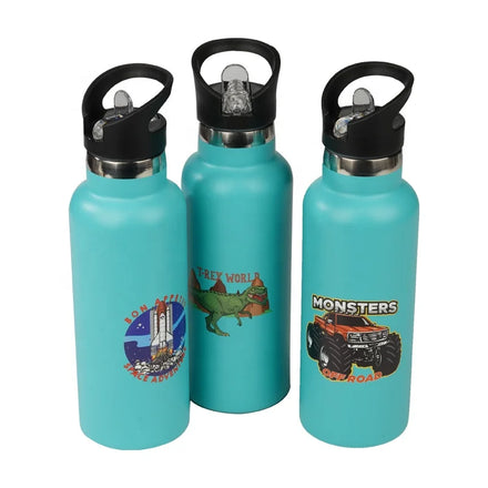 Cute School Supplies Custom Gym Sport Drinking Bottle 500ml Double Wall Stainless Steel 304 Vacuum Flask for Hot or Cold Water