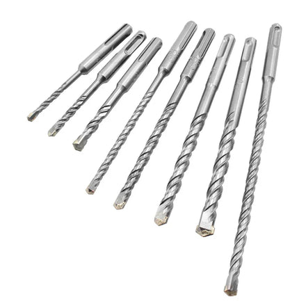 SDS Plus Shank Drill Bits Carbide Cross Tip Electric Hammer Drill Bit for Concrete Wall Brick Masonry Drilling Holes