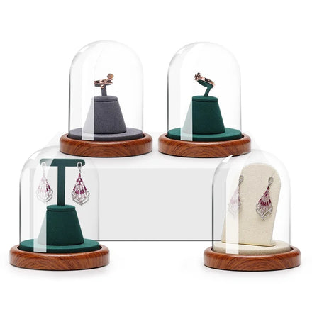 Wholesale Velvet Cover Jewelry Display Rack Customized Color Modern Style Durable Necklace Storage Dust Proof Art Decoration