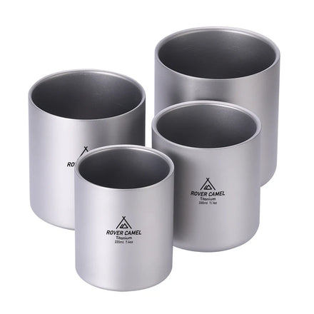 Chinese Products Coffee Travel Mug Titanium Double Wall Water Cup Insulated Mug Anti-scalding Outdoor Cute Coffee Mugs