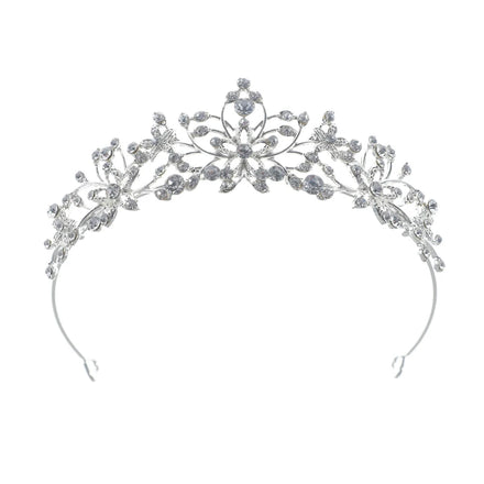 Baroque Luxury Crystal Rhinestone Queen Hair Crown Accessories Pageant Wedding Hair Accessories Bridal Crowns Tiara