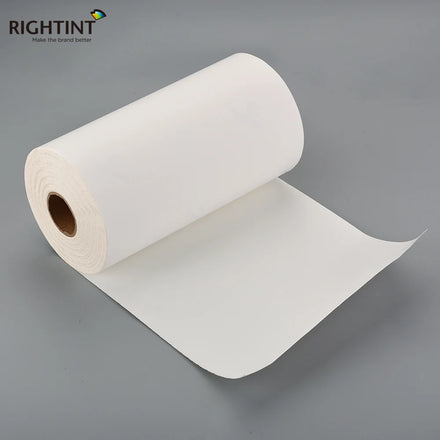 Flexography 75g Matt White PP Synthetic Paper Water Activated Acrylic Adhesive 60 Micron Glassine Label Stickers for Masking Use