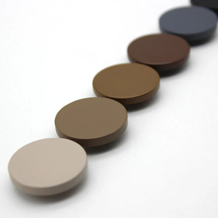 Fashion Flatback Resin Buttons One-Hole Plastic Garment Buttons for Men Women's Suit Shirt Sweater Spray Painted Design