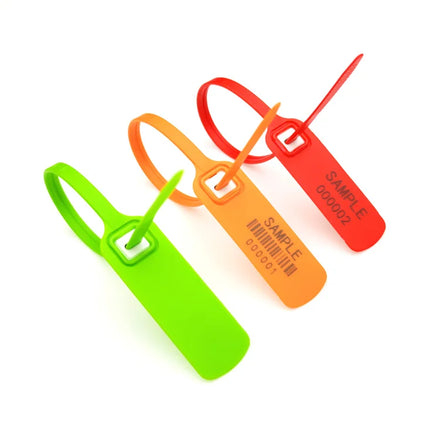 US-PS300FT Pull Tight Security Logistics Truck Container Safety Plastic Seal 300mm Length