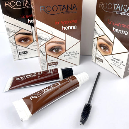 Professional Best Henna Cejas Kit Lash and Brow Tint Eyebrows Instant Brow Dye Kit Hennah Brows Henna Tint Kit Private Label