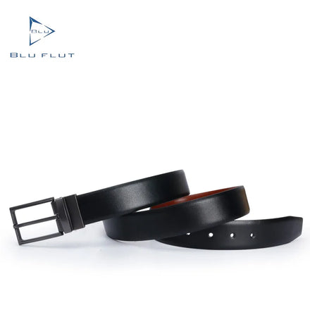 For BF2527 Men's Genuine Cow Hide Leather Belt with Alloy Custom Pin Buckle 34mm Width Customizable Logo Daily Use