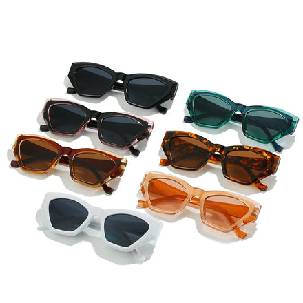 2023 Sunglasses Fashion New Fashion Triangle Small Cat Eye Sunglasses Sun Glasses Branded