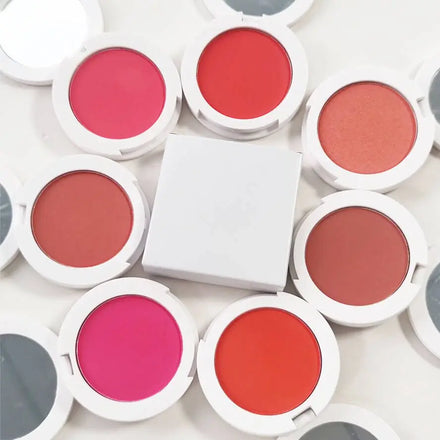 Custom Logo Cheek Blush Make up Private Label Matte Blusher Palette Vegan Powder Blush Makeup