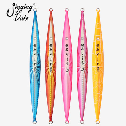 Big Game 100g/150g/200g/250g Luminous Diamond 3D Eye VIP Fishing Metal Jigs Artificial Jigging Tuna Fishing Lure
