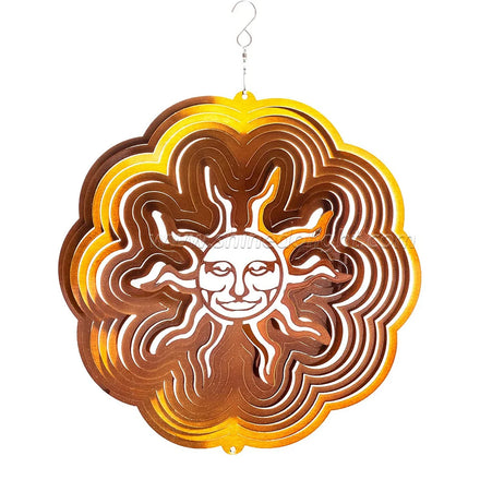 Metal Solar Wind Is Used for Outdoor Garden Sculpture and Statuary Courtyard and Garden Decoration