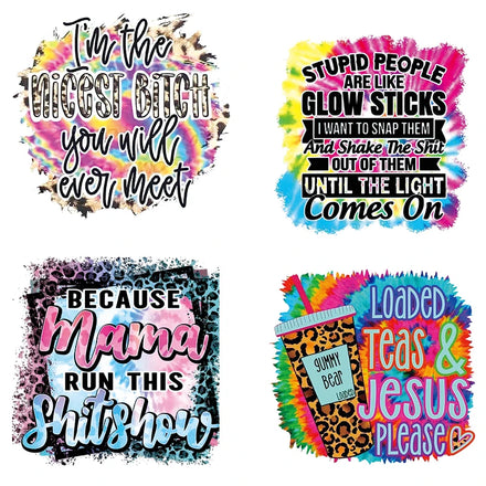 Summer Holiday Designs Custom Screen Transfers Iron on Decals Transfer Sticker Pattern Logo Plastisol Heat Transfers for T Shirt