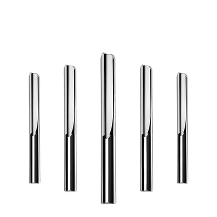 WEIX 2 Flutes Carbide High Precision End Mill Straight Router Bit CNC Engraving Cutter Woodworking Tool