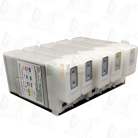 130ML PFI-107 Dye Ink Cartridge With Chip for Canon Imageprograf Ipf770 670 680 PFI107 Full Compatible DHL UPS TNT FEDEX EMS