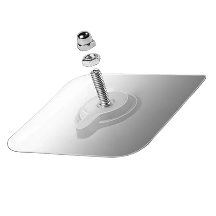 Kitchen Bathroom Wall Hooks Hangers Strong Stainless Steel Eco-Friendly Poster Screw Stickers Adhesive Nails for Closet Cabinet