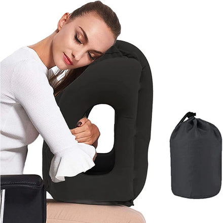 Hot Trending Comfortable Relief for Kids Hollow Breathable Ergonomic Pillow Ergonomic Inflating Pillow for All Sleeping Angles