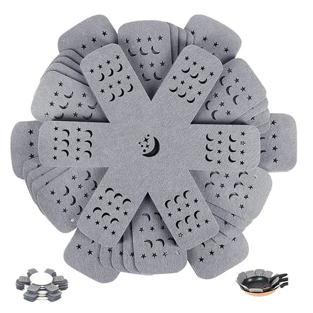New Design Felt Pan Pot Separators for Cookware Pot and Pan Protector