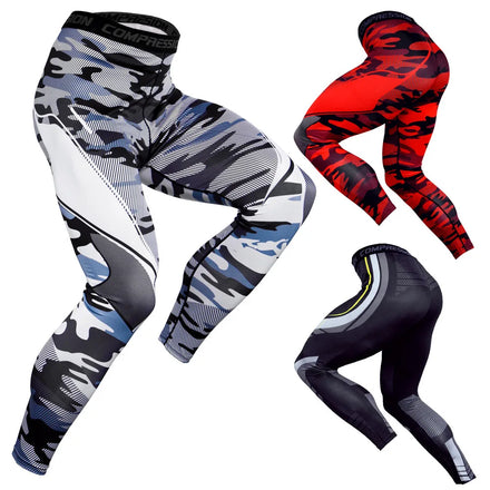 Mens' Compression Tight Base Layer Pants Long Pants Gym Sport Leggings