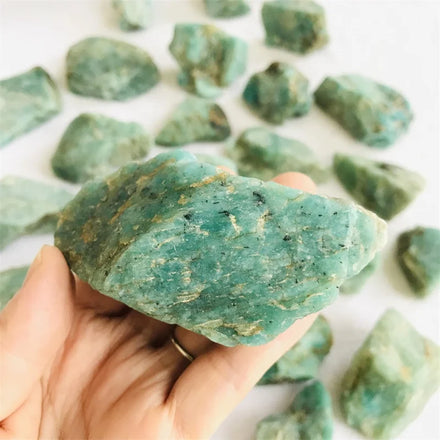 Wholesale Rough Amazonite Crystal Mineral Gemstone Rough Amazonite Stone Ore