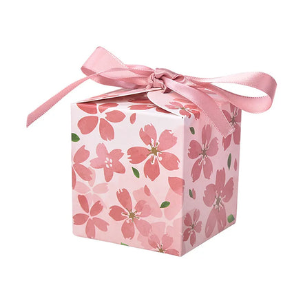 Chinese Manufacturers Small Food Packaging Retail Paper Material Pink Color Wedding Souvenirs Fancy Party Favor Boxes for Guests