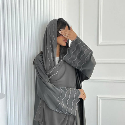 Elegant Plus Abaya Turkey Dresses for Muslim