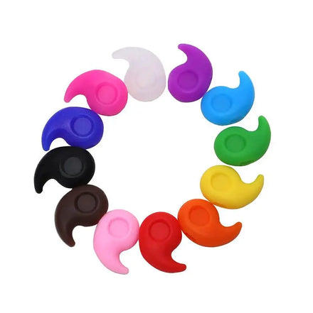 Factory Selling Custom Silicone Anti-Slip Round Edge Glasses Ear Hooks & Temple Holder Mixed Color for Women & Kids