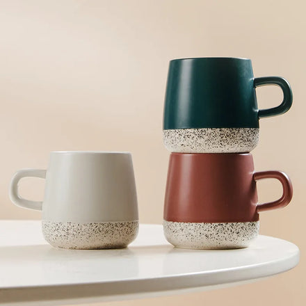 Factory Direct Matte Ceramic Mug Simple Nordic Home Personality Creative Ink Office Frosted Water Cup