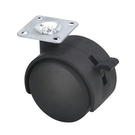 Wheels High Pin Plastic Caster Wheels and Low Price for Sale L Shaped U Angle Plastic Funiture Plate Locking Casters