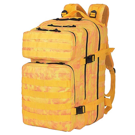 Custom 45L Outdoor Tactical Backpack Shoulder Bag Large Waterproof 900D Gym Trekking Molle Rucksack Tactical Backpack for Hiking