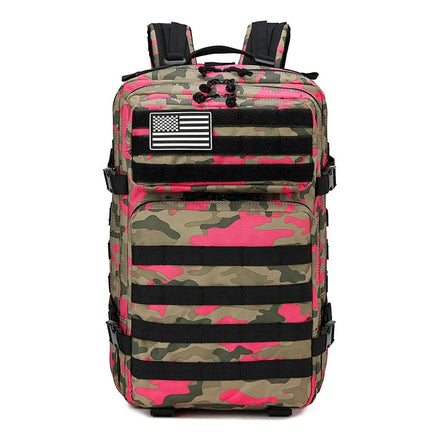 Best Seller Water Resistant Tactical Backpack Camouflage Molle Bag Hiking Daypacks 3 Day Heavy Duty Large Backpack
