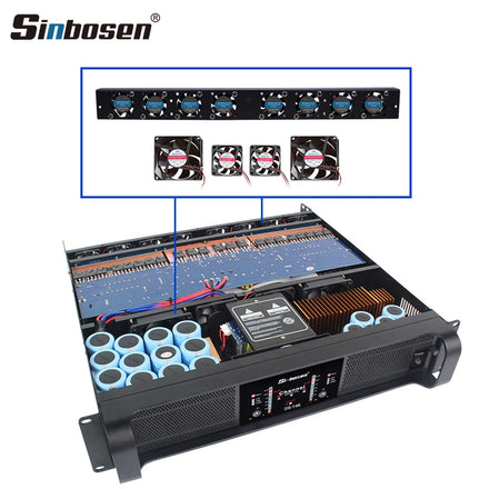 DS-14K Amplifier Class Td Subwoofer 5000 Watts Stage Power Amplifier