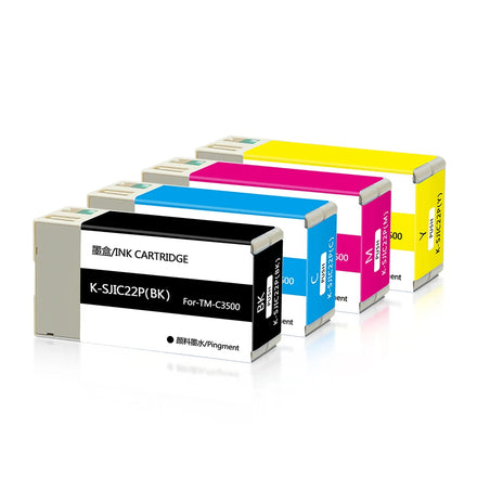 Ocbestjet Sjic22P Sjic 22P Compatible Ink Cartridge for Epson ColorWorks C3500 Series