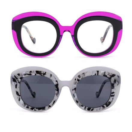 Hot Fashion Flat Top Sunglasses Oversize Sunglasses UV400 Eyewear Designer Sunglasses