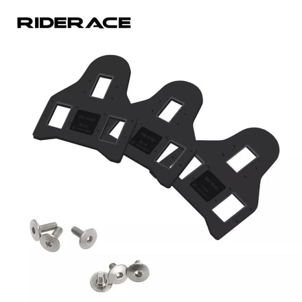 RIDERACE Bike Lock Pedal Shims SH20 SPD-SL Road Bicycle Shoe Self Lock Adjustable Cycling Lock Pedal Cleat Gasket for Shimano