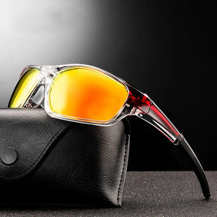 Custom Logo Fashion Men Women Windproof Goggles Sun Glasses UV400 Sports Polarized Cycling Sunglasses Men Women
