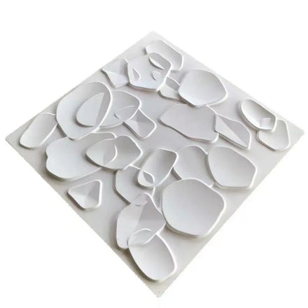 Irini Creative Luxury 3D Wall Panels (12 PC/SET) PVC Floral Pattern Fireproof Waterproof Minimalist 1-Year Warranty Commerce
