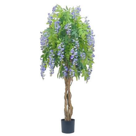 180CM 6FT High Simulation Cheap Fake Potted Plant Artificial Wisteria Tree Green Plants Wholesale Decorative Crafts Ins Style