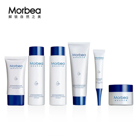 Morbea Centella Skin Care Set for Sensitive Skin Soothing Hydrating Skincare Kit 6 Piece Skin Care System Gift Set