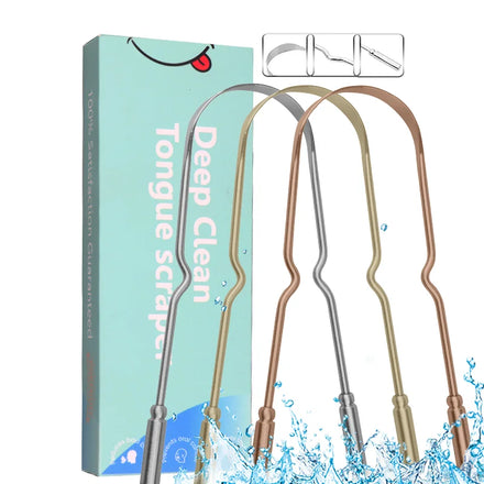 Professional Surgical Grade Tongue Cleaners 100% 304 Professional Surgical Grade Stainless Steel Tongue Cleaners 304 Tongue Scra