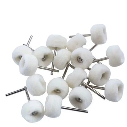 Mini Drill Rotary Tool Accessories 3mm Shank Customized OEM Abrasive Disc Felt for Grinding Sanding Buffing Metal Polish Brush