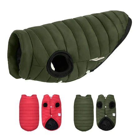 Polyester Dogs Fashion Luxurymmandog Clothes Pet Clothes Pet Dog Vest Jacket Warmwaterprooff Clothes Winter Sustainable Kangdaer