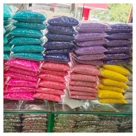 Yantuo Wholesale Flat Back Bulk Package Non Hot Fix Jelly AB Resin Rhinestones for Nail