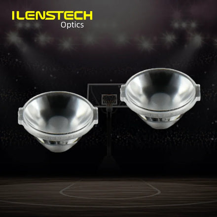 Ilenstech Waterproof Flashlight Lens 13mm Smd 3030 3535 Led Lens 45 Degree
