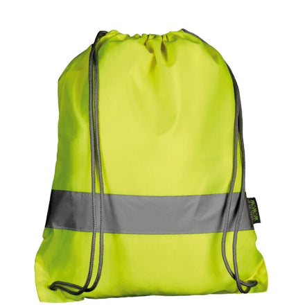 Foldable Folding Reflective Drawstring Backpack Portable Lightweight Storage Sports Gym Daily Gift Bag