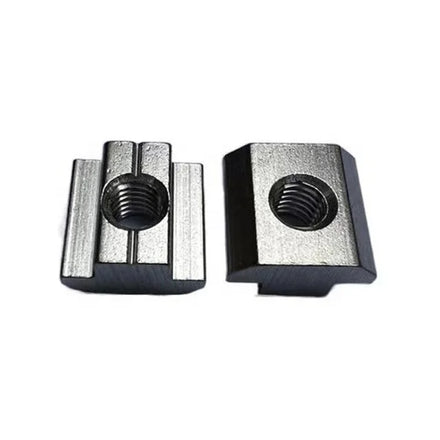 Stainless Steel T Nut 10-Slot Square Nut M6/M8 Sliding T Nut for 4545 Aluminum Profile Extrusion