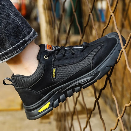 GUYISA New Safety Shoe Outdoor Hiking Anti -slip Steel Toe Safety Shoes