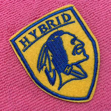 Cheap Price Shield Shape Felt Embroidery Tagsnewest Design Felt Iron on Embroidery Patch for Kids Garment